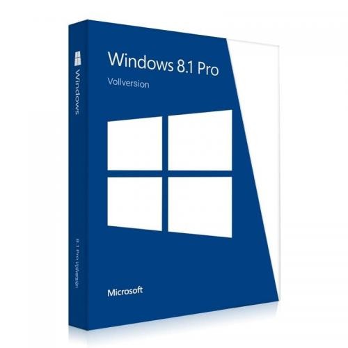 Windows 8.1 Professional 32/64 Bit Vollversion...