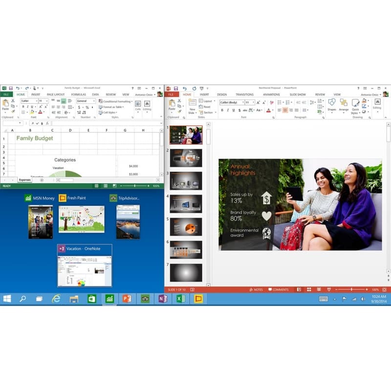 Windows 10 Home 32/64 Bit