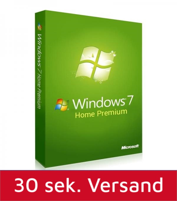 Windows 7 Home Premium 32/64 Bit