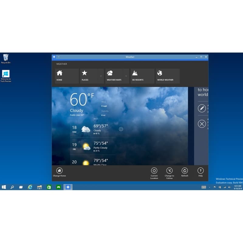 Windows 10 Home 32/64 Bit